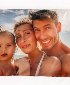 personalisierte Kissen mit Familienfoto